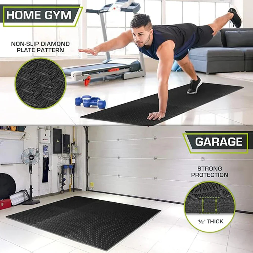 EVA Interlocking Foam Fitness Mat