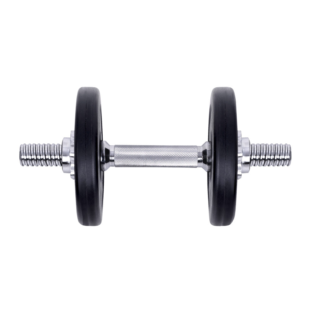 NNEDSZ 10kg Dumbbell Set Weight Plates Dumbbells Lifting Bench