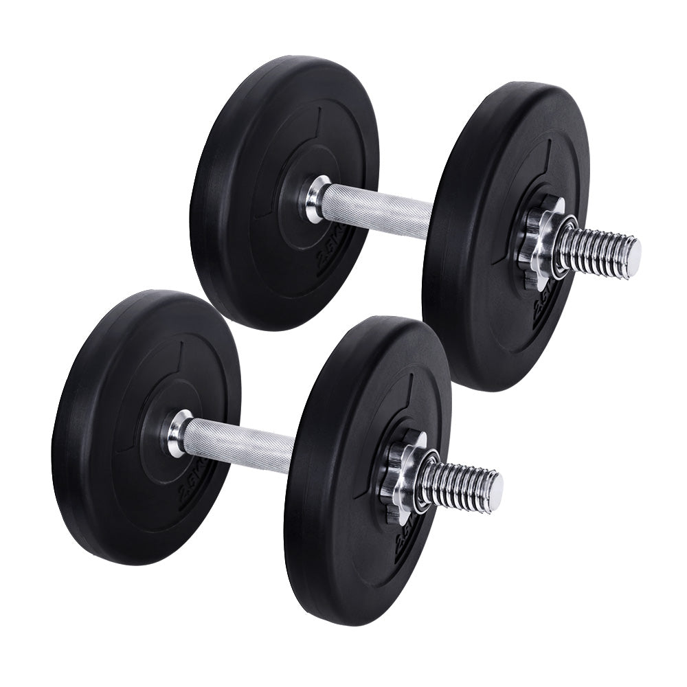 NNEDSZ 15kg Dumbbell Set Weight Plates Dumbbells Lifting Bench