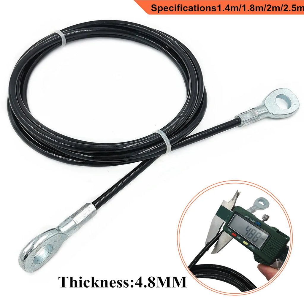 Fitness DIY Pulley Cable Machine Attachment System