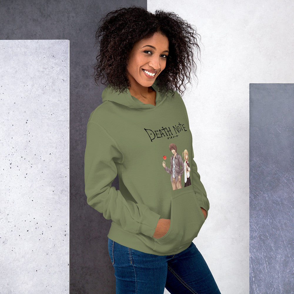 Death Note Unisex Hoodie | Ryuk, Misa Amane, Light Yagami Hoodie | Anime Hoodie