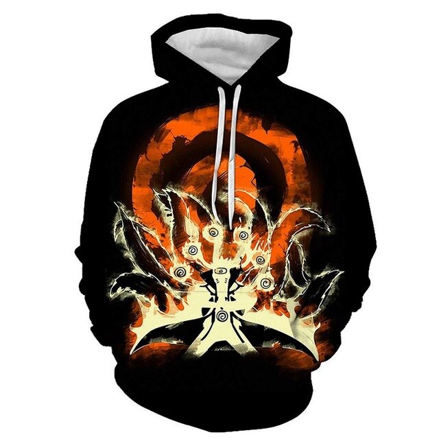 Super Cool Harajuku Hoodies Uzumaki Naruto 3D Hoodie Men Women Pullovers Hooded Sweatshirts Fashion Hoody Streetwear Coat Top