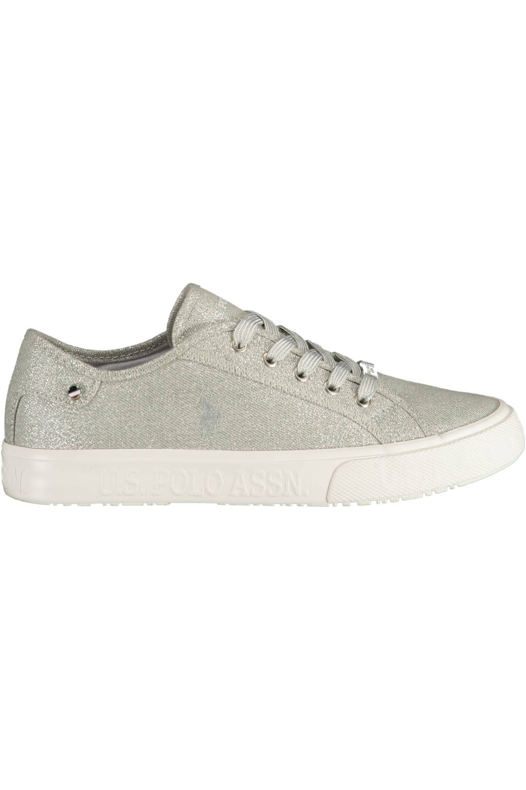 US POLO ASSN. SPORTS SHOES WOMAN SILVER